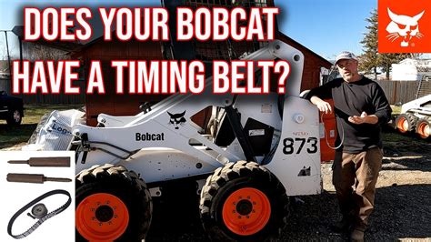 bobcat skid steer mitsubishi engine timing belt tensioner|skidsteer timing belt problems.